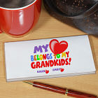 My Heart Belongs To Personalized Checkbook Cover